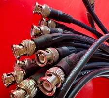 Bnc patch leads for sale  COLCHESTER