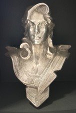 Buste bronze argenté d'occasion  Sospel