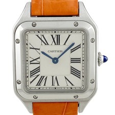 Cartier Santos Dumont SM WSSA0023 quartzo feminino #BS062, usado comprar usado  Enviando para Brazil