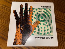 Genesis Invisible Touch LP 1986 Atlantic 1st Press Embossed Cover Tested EX/EX, usado comprar usado  Enviando para Brazil