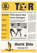 Fussball programmheft liga gebraucht kaufen  Wiesenbach