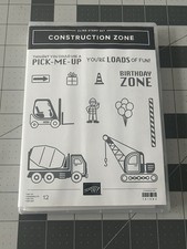 Stampin construction zone for sale  Lillian