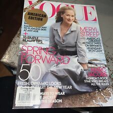 Vogue magazine january for sale  ABERGAVENNY