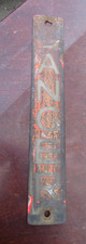 Vintage rusty danger for sale  HALIFAX