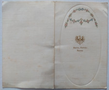 Menu 1916 hotel usato  Rionero in Vulture