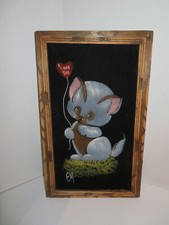 cats velvet painting for sale cats velvet painting for sale York