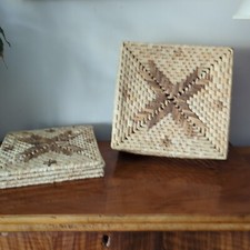 Straw weave rattan for sale  POOLE