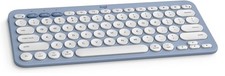 Teclado Logitech Pebble Keys 2 K380s Bluetooth fino multi-dispositivo azul tonal comprar usado  Enviando para Brazil