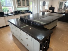 Solid black granite for sale  ROMFORD