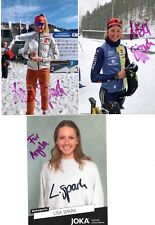 Biathlon riginalautogramm lisa gebraucht kaufen  Nordhausen