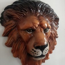 Testa leone ceramica usato  San Benedetto del Tronto
