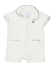 Macacão Polo Ralph Lauren Bebê Menino 0-3 Meses Algodão Branco AP07 comprar usado  Enviando para Brazil