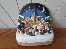 Village snow scene for sale  CHELTENHAM