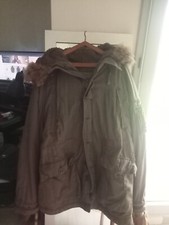Parka abercrombie kaki d'occasion  Pornichet