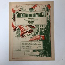 Silent night holy for sale  Milton