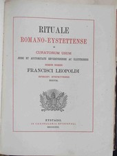 Rituale romano eystettense gebraucht kaufen  Koblenz