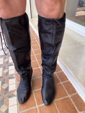 Leather knee high for sale  ASCOT