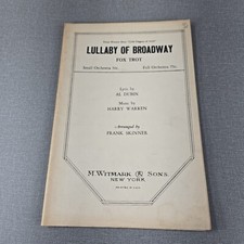 Lullaby broadway dubin for sale  Saginaw