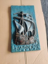 Dekorative wandkeramik segelsc gebraucht kaufen  Hagen