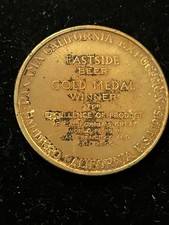 1915 Pan Pacific Expo Medal Token Eastside Beer San Diego Califórnia comprar usado  Enviando para Brazil