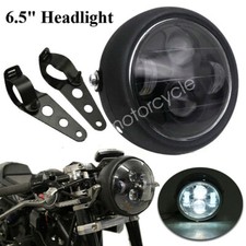 Farol de LED para motocicleta 6,5" com suportes luz de feixe alto baixo 12V universal comprar usado  Enviando para Brazil