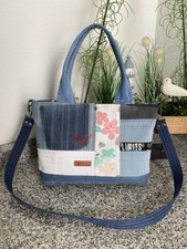 Jeanstasche handmade selbstgen gebraucht kaufen  Oberhausen-Rheinhausen