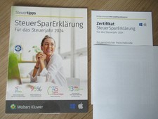 Steuersparerklärung 2025 down gebraucht kaufen  Porta Westfalica