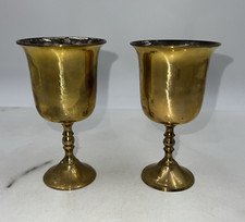 Brass goblets chalice for sale  Monroe