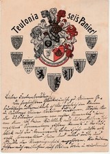 Studentika 1936 teutonia gebraucht kaufen  Münster