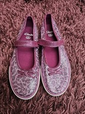 Clarks girls sparkly for sale  PORTSMOUTH