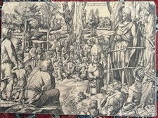 Gravure giovanni battista d'occasion  Marseille I