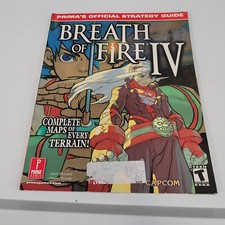 Breath of Fire IV 4 : Prima's Official Strategy Guide Great Shape comprar usado  Enviando para Brazil