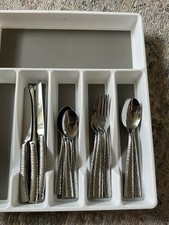 Piece hammered silverware for sale  Turner
