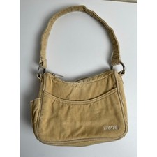 Vintage Aeropostale Y2K Veludo Bronzeado Aero Bolsa de Ombro Bolsa Tote Pequena Mini , usado comprar usado  Enviando para Brazil