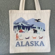 Alaska canvas tote for sale  Plant City