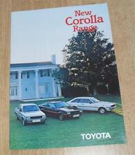 Toyota corolla brochure for sale  FAREHAM