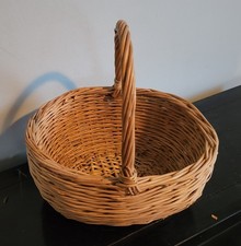 Round handled wicker for sale  Wheeling