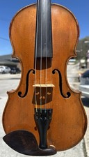 Violino francês antigo rotulado F. Breton 1831” 4/4 comprar usado  Enviando para Brazil