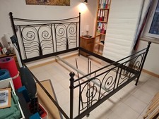 Bettgestell 180x200 metall gebraucht kaufen  Briesen (Mark)