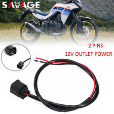 Adaptador plugue conector de alimentação tomada 12V 2 pinos Transalp 750 para Honda XL 750 comprar usado  Enviando para Brazil