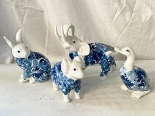 Vintage set blue for sale  PRESTON