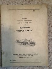 Bomford hedge maker for sale  GRANTHAM