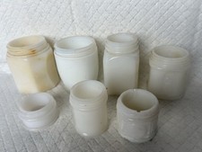 Lote vintage de 7 frascos de vidro de leite para medicamentos cosméticos boticário comprar usado Lote vintage de 7 frascos de vidro de leite para medicamentos cosméticos boticário comprar usado  Enviando para Brazil