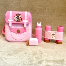 Mochila rosa infantil coleção estilo princesa Disney viajante da moda fingir, usado comprar usado  Enviando para Brazil