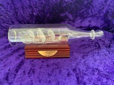 Vintage ship bottle for sale  PAIGNTON