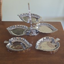Vtg metal leaves for sale  Pawnee