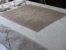 Corredo tovaglia uncinetto usato  Fermo