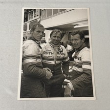 Foto de motorista Rothmans Racing Porsche Derek Bell Jochen Mass Hans preso, usado comprar usado  Enviando para Brazil