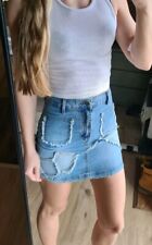 Jeans mini rock gebraucht kaufen  Adenau-Umland