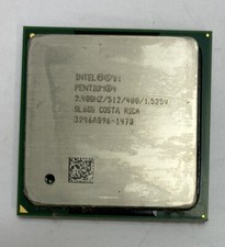 Processador Intel Pentium 4 SL6GS 2.40GHz 512KB 400MHz soquete 478 - Northwood Core comprar usado  Enviando para Brazil